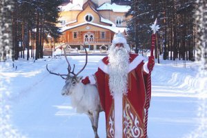 На новогодние гулянья в Ярославль приехал Дед Мороз из Великого Устюга